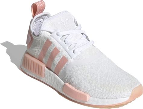 adidas nmd r1 dames wit roze|adidas r1 women's shoes.